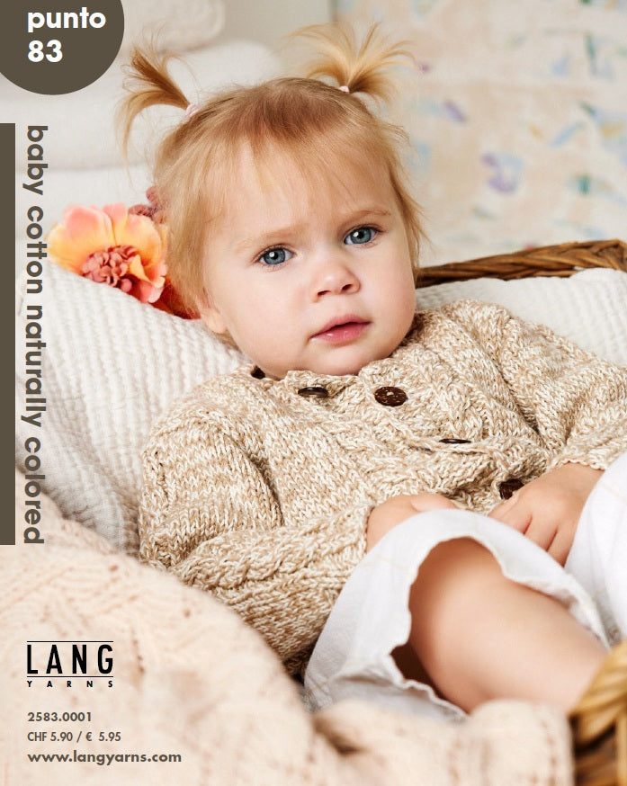 Lang Yarns Punto 83 Baby Cotton Naturally Colored
