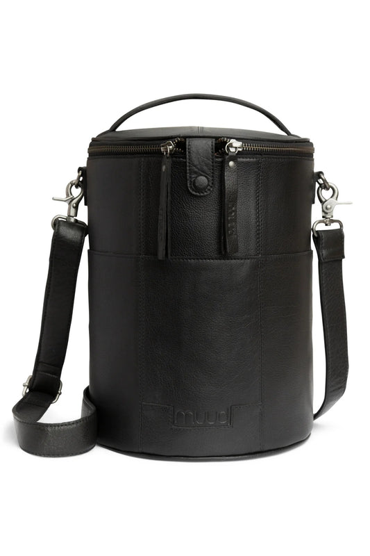 Muud Saturn XL Brei- en Haaktas 28xØ21cm - black