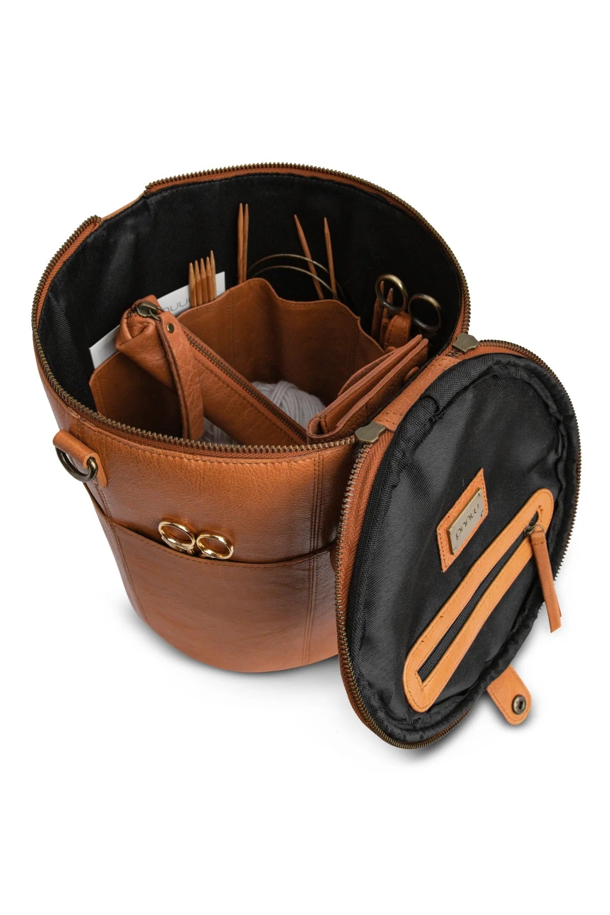 Muud Saturn XL Brei- en Haaktas 28xØ21cm - whisky