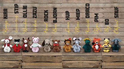 Bij Bo Pakket (Superzachte Amigurumi Vriendjes)