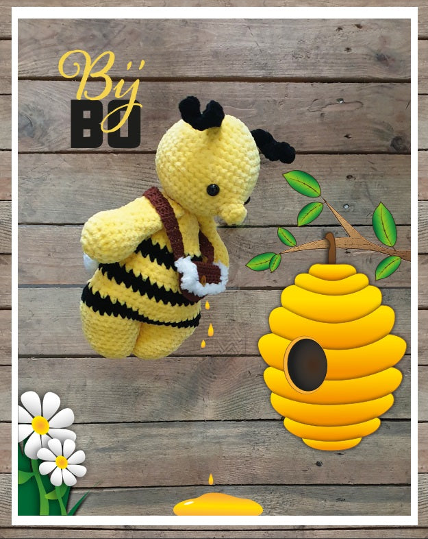 Bij Bo Pakket (Superzachte Amigurumi Vriendjes)