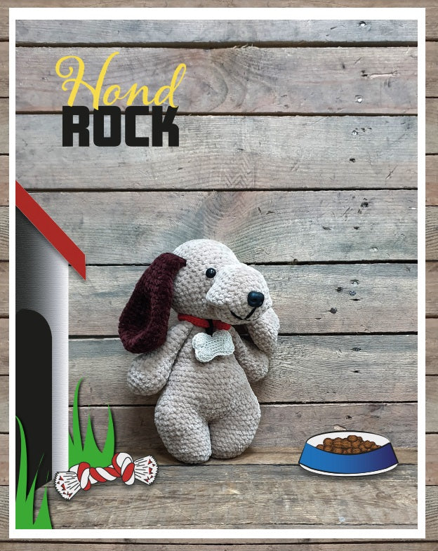 Hond Rock Pakket (Superzachte Amigurumi Vriendjes)