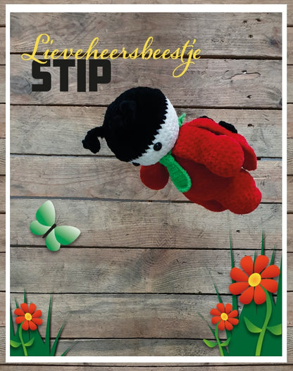 Lieveheersbeestje Stip Pakket (Superzachte Amigurumi Vriendjes)