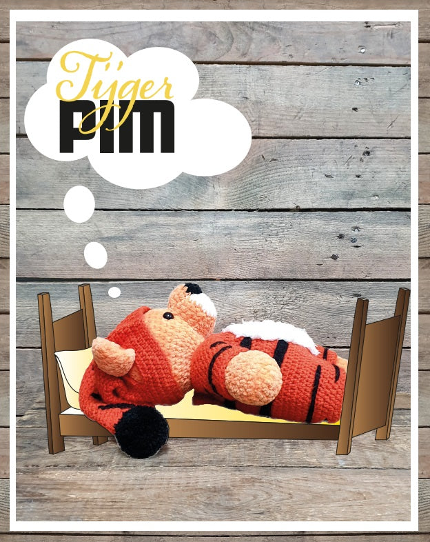 Tijger Pim Pakket (Superzachte Amigurumi Vriendjes)