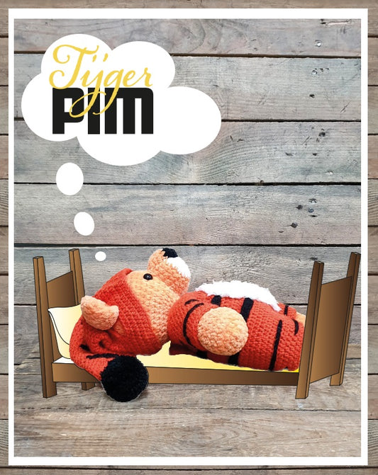 Tijger Pim Pakket (Superzachte Amigurumi Vriendjes)