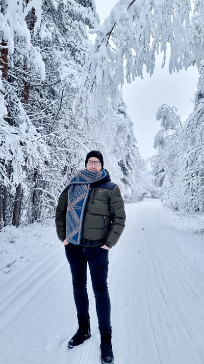 Northern Light Skarf (haakpatroon)