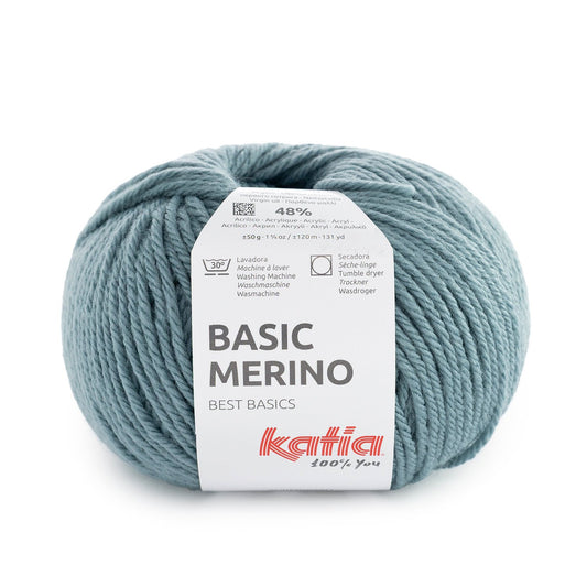 Katia Basic Merino Blue Grey (110)