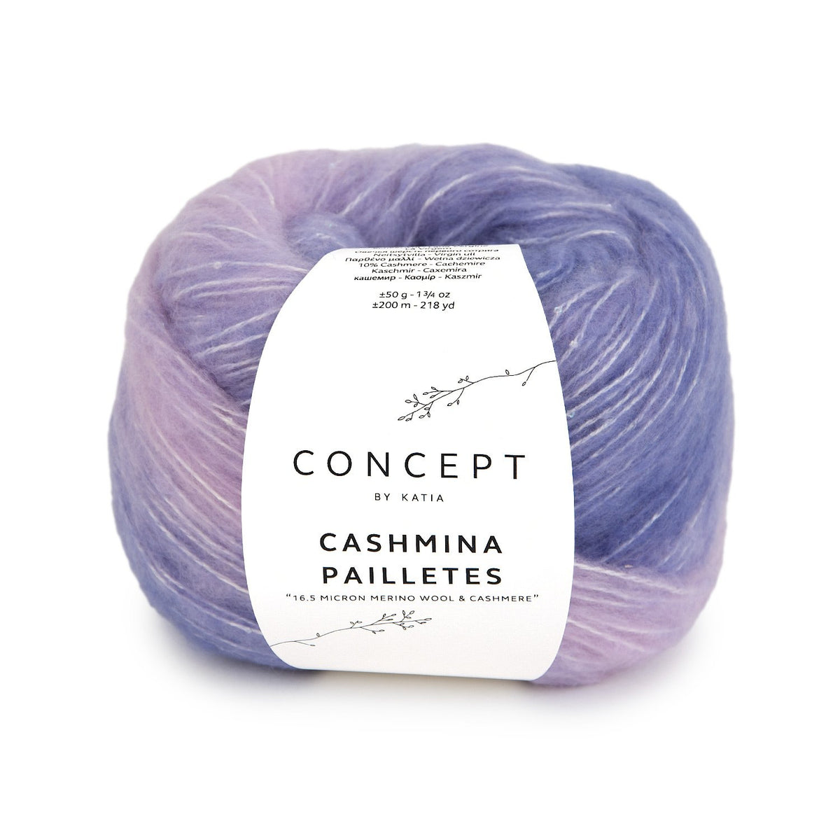Concept Cashmina Pailletes Paars (105)