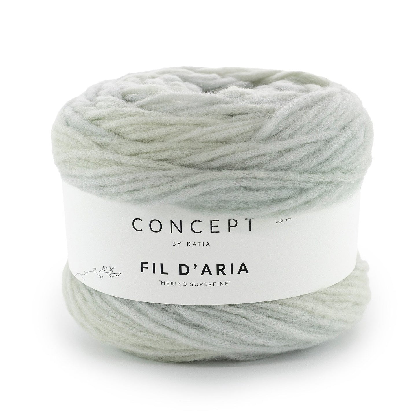Katia Concept Fil D'Aria Grey (107)