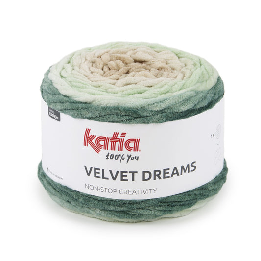 Katia Velvet Dreams Groen Beige (109)