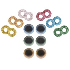 Rico Design Glitter Veiligheidsogen 12 mm