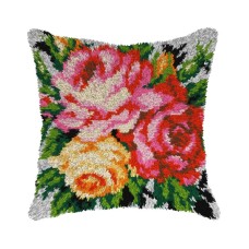 Orchidea Smyrna Roses Kussen 40x40cm (WEB ONLY)