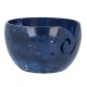 Scheepjes Yarn bowl parelmoer effect 13x8cm donker blauw (black friday)