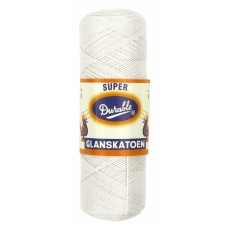 Durable Glanskatoen No 10 White