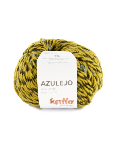 Katia Azulejo Mustard (405)