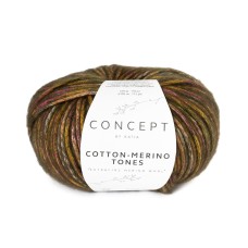 Katia Concept Cotton Merino Tones Green (306)