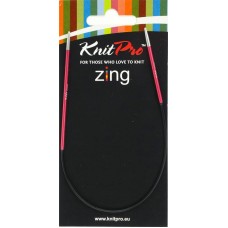 Knitpro Zing Rondbreinaald 25 cm  2 mm