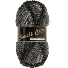 Boucle Colour Zwart 606 (per pak / 10 bollen) (black friday)