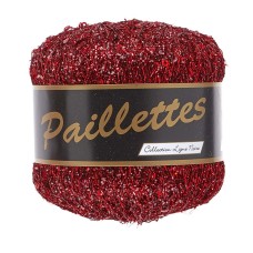 Lammy Yarns Paillettes Hot Red (409)