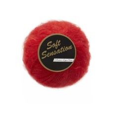 Lammy Yarns Soft Sensation Lurex Red (604)