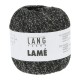 Lang Yarns Lame Black Silver (0104)