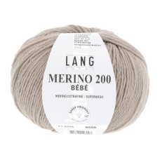 Lang Yarns Merino 200 Bebe Taupe (0326)