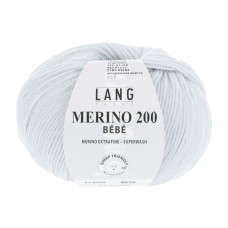 Lang Yarns Merino 200 Bebe Baby Blue (0506)