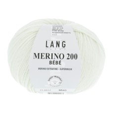 Lang Yarns Merino 200 Bebe Baby Groen (0517)