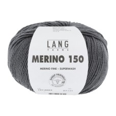 Lang Yarns Merino 150 Graphite (0003) 