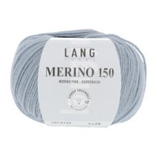 Lang Yarns Merino 150 Ice Blue (0123)