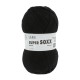 Lang Yarns Super Soxx 6 Ply Superwash UNI Black (0004)