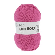 Lang Yarns Super Soxx 6 Ply Superwash UNI Hot Pink (0084)