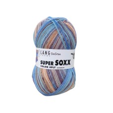 Lang Yarns Super Soxx Color 4 Ply Seasoxx Indian Ocean (0418)