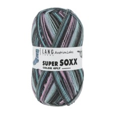 Lang Yarns Super Soxx 4 Ply Austrianlakes Traunsee (0422)