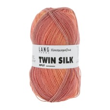 Lang Yarns Twin Silk 4 Ply HoroscopeOne Orange (0354)