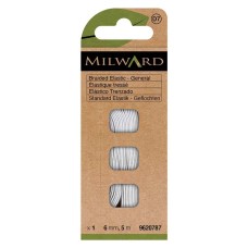 Milward Directoire elastiek 6 mm wit