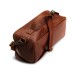 MUUD Cleo Handgemaakt leren schouder tas 23 x 13 x 11 cm - Rich Brown XMAS2023