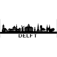 Skyline Delft (Haakpatroon)