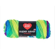 Red Heart Super Saver Parrot Stripe