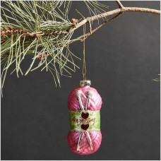 Rico Design Kerstbal Glas (Roze)