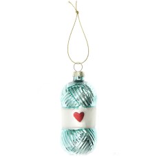 Rico Design Kerstbal Glas (Turquoise)