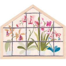 RICO Borduurpakket Pink Orchids (100228)