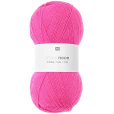 Rico Design Socks Neon Rose (002)