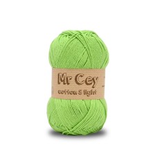 Mr. Cey Cotton 8 Light Light Green (073)