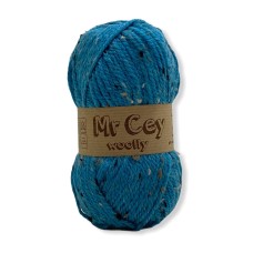 Mr. Cey Woolly Tweed Turquoise (782)