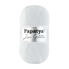 Papatya Love Glitter White (1000)