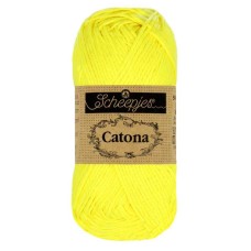 Scheepjes Catona Neon Yellow 50g (601)