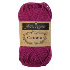 Scheepjes Catona Tyrian Purple 50g (128)