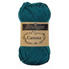 Scheepjes Catona Dark Teal 50g (401)